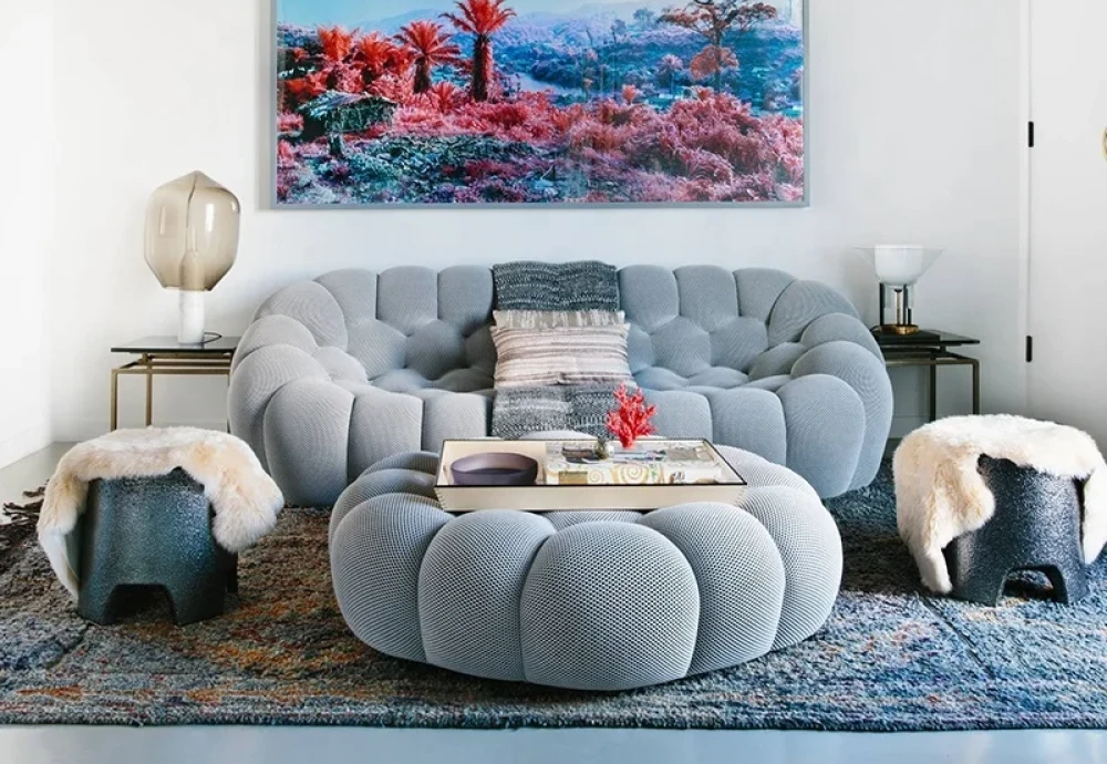 light gray cloud couch